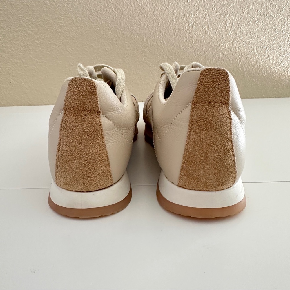 Yosi Samra Women's Paige Sneakers in Taupe Multi Cream Tan Color sz 10 - Picture 7 of 15